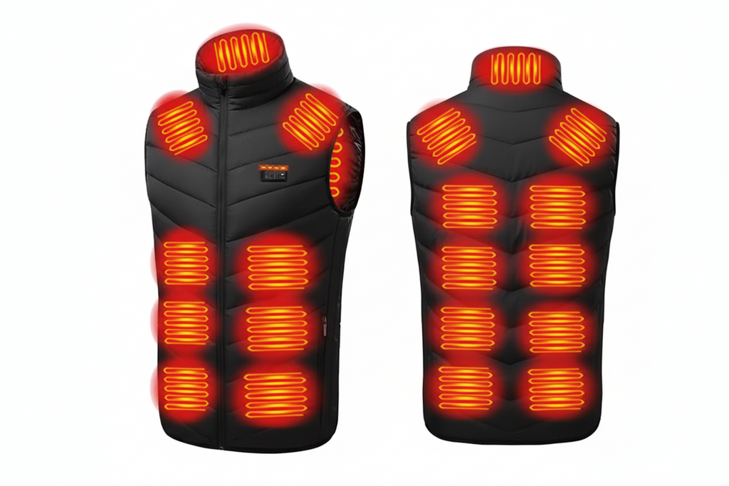 USB Beheizte Weste Winter Warme Wandern Beheizte Jacke Weste Outdoor Sport Männer Ski Erwärmung Heizung Thermische Kleidung