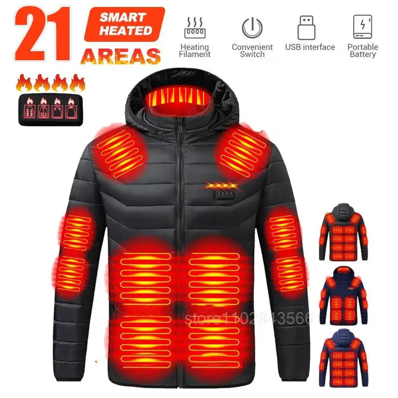 Heated Adventure Jacket – Beheizbare Outdoor-Winterjacke