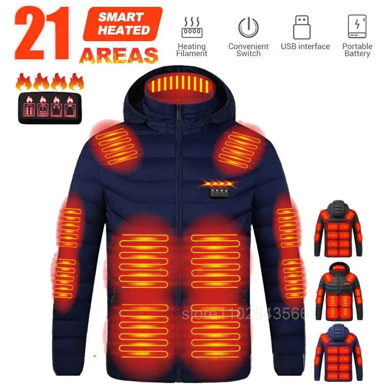 Heated Adventure Jacket – Beheizbare Outdoor-Winterjacke